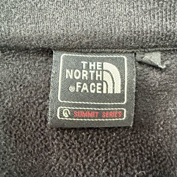 North Face Summit Series Jacket Mens Medium Full Zip Black Soft Shell *No Hood - Picture 10 of 10